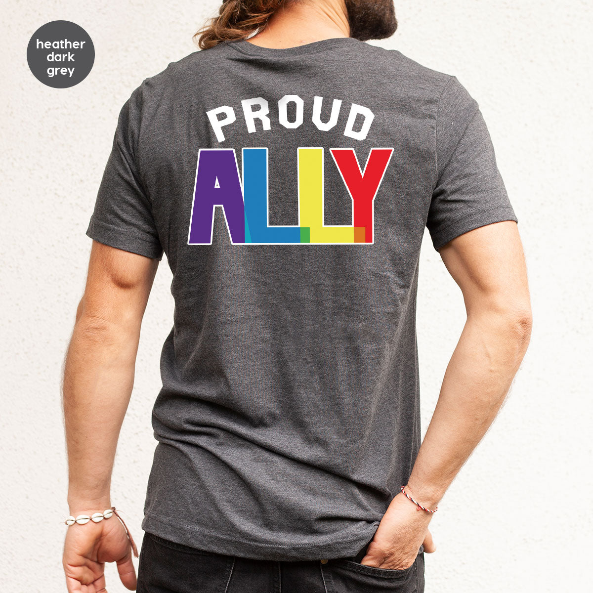 Proud Ally Shirt, LGBT Ally T-Shirt, LGBT Proud Tee