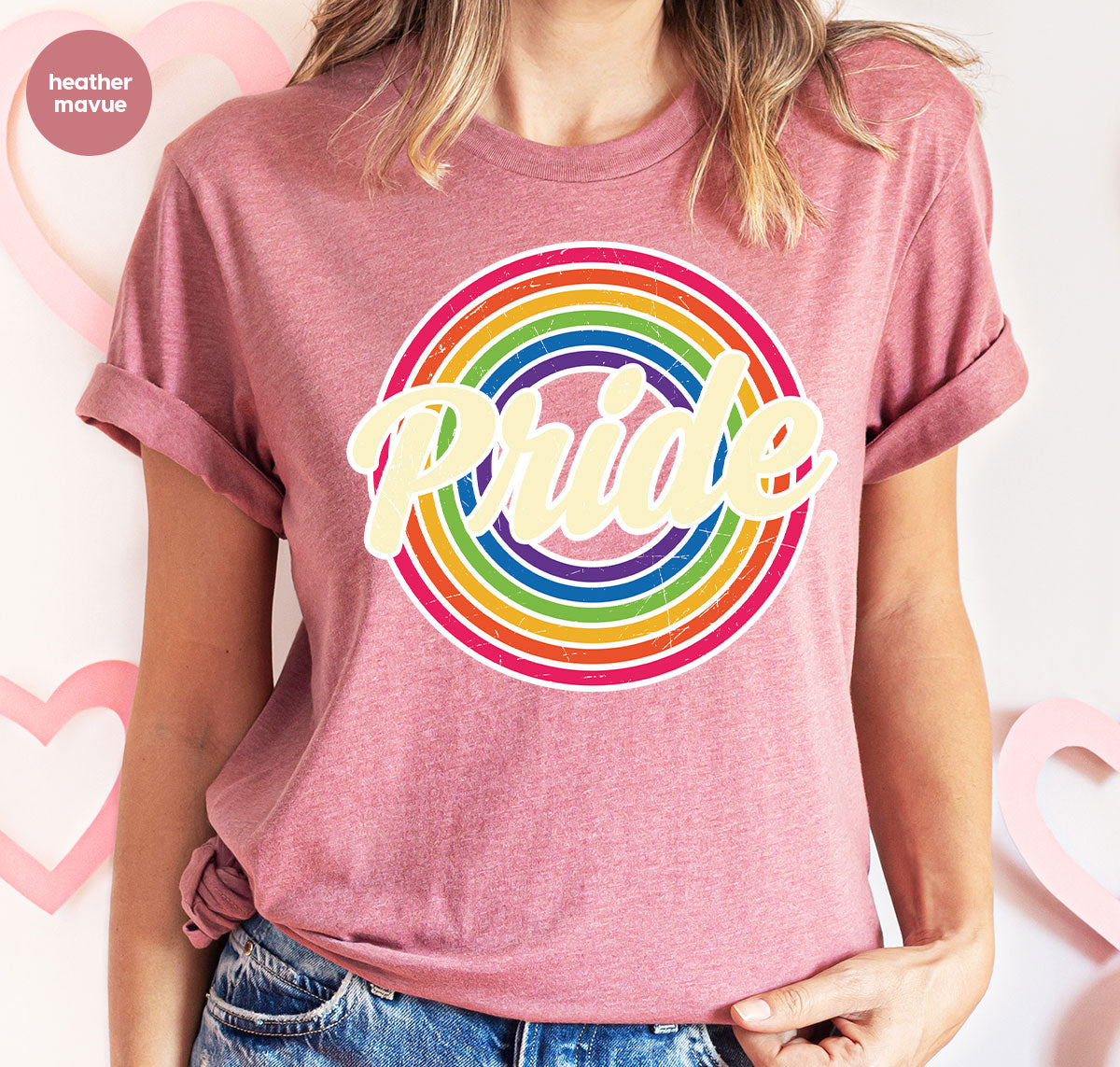 Pride Shirt, LGBT T-Shirt, Pride Tee, Rainbow Graphic Shirt