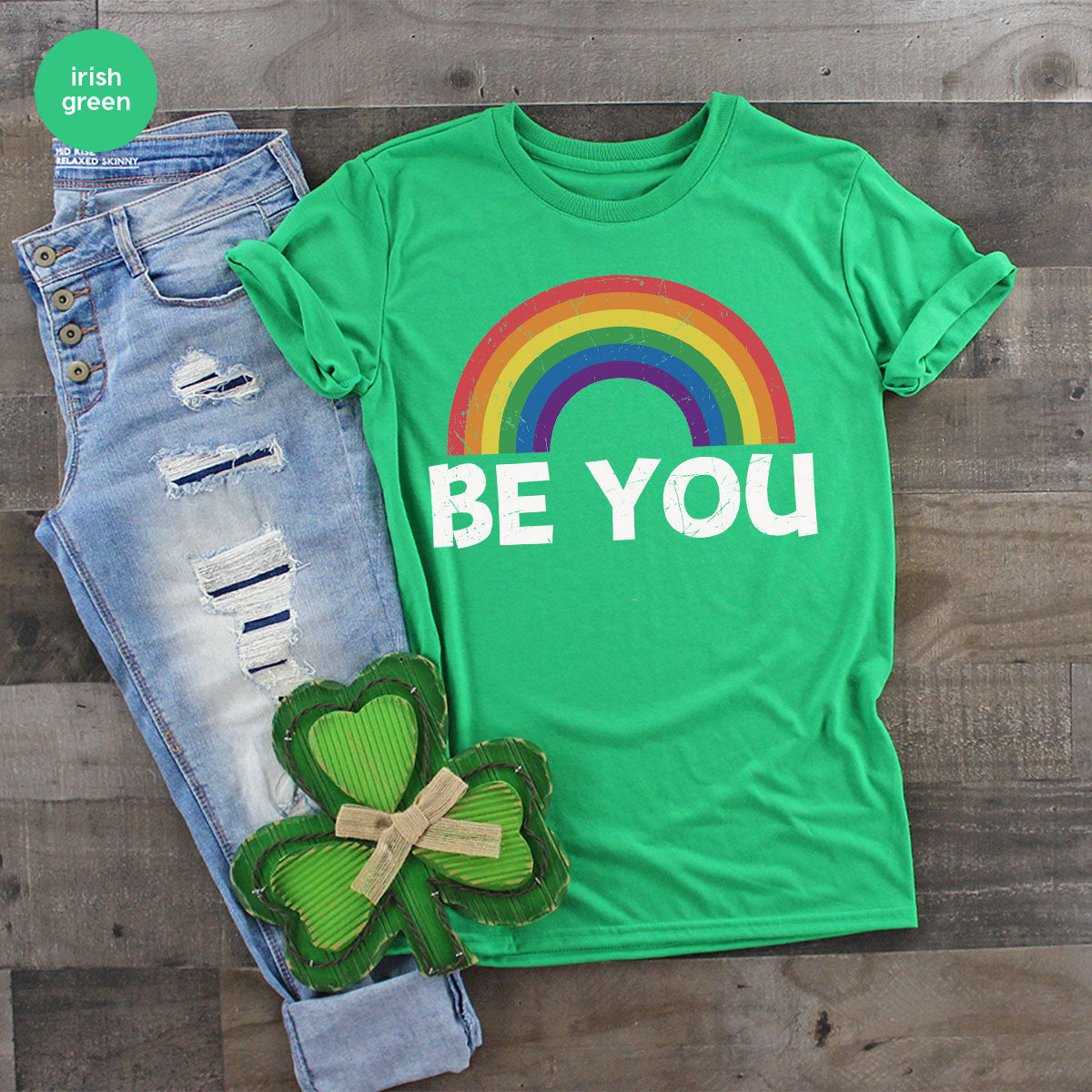 Rainbow T-Shirt, Be You Shirt, LGBT Pride Shirt, LGBT T-Shirt