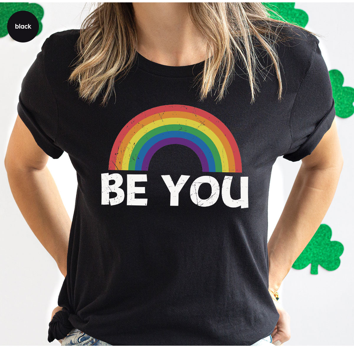 Rainbow T-Shirt, Be You Shirt, LGBT Pride Shirt, LGBT T-Shirt