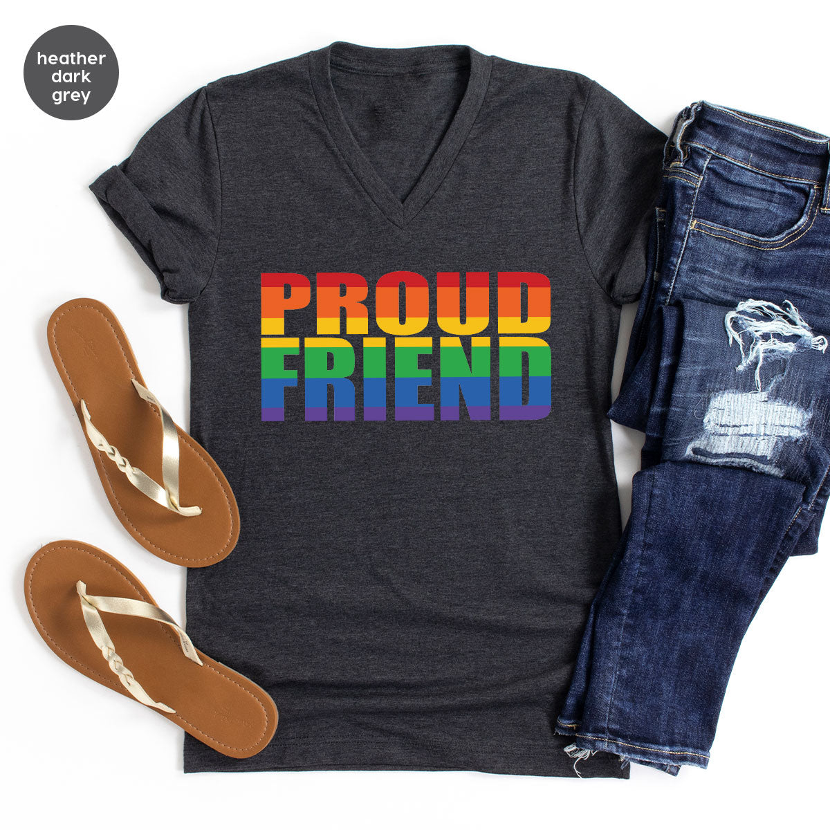 LGBT Friendship Shirt, Proud Friend T-Shirt, LGBT Gift Tee