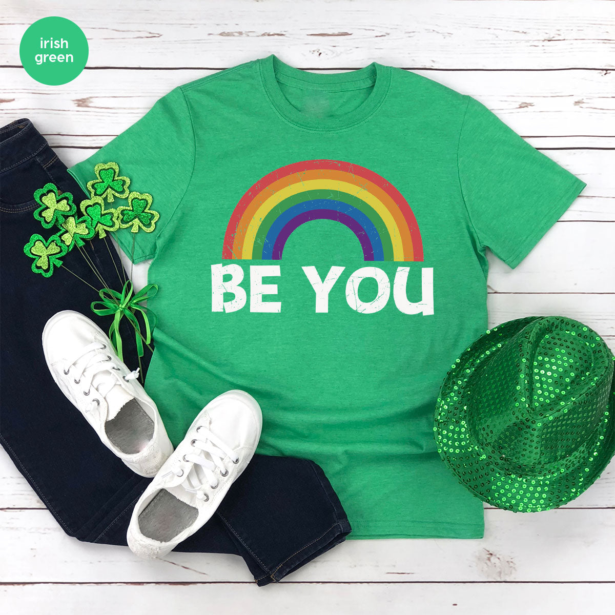 Rainbow T-Shirt, Be You Shirt, LGBT Pride Shirt, LGBT T-Shirt