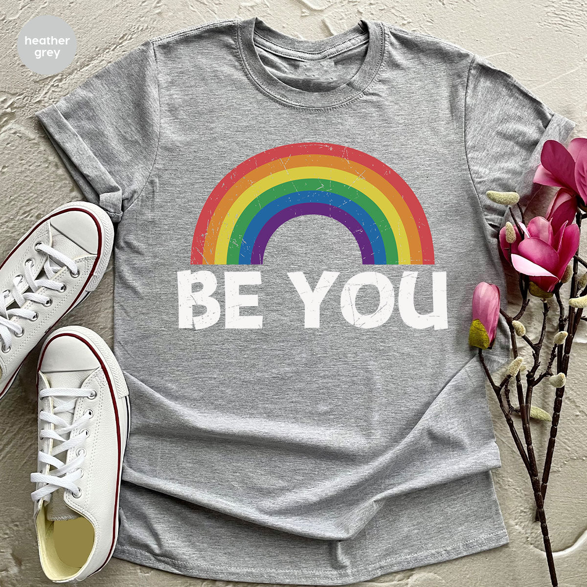 Rainbow T-Shirt, Be You Shirt, LGBT Pride Shirt, LGBT T-Shirt