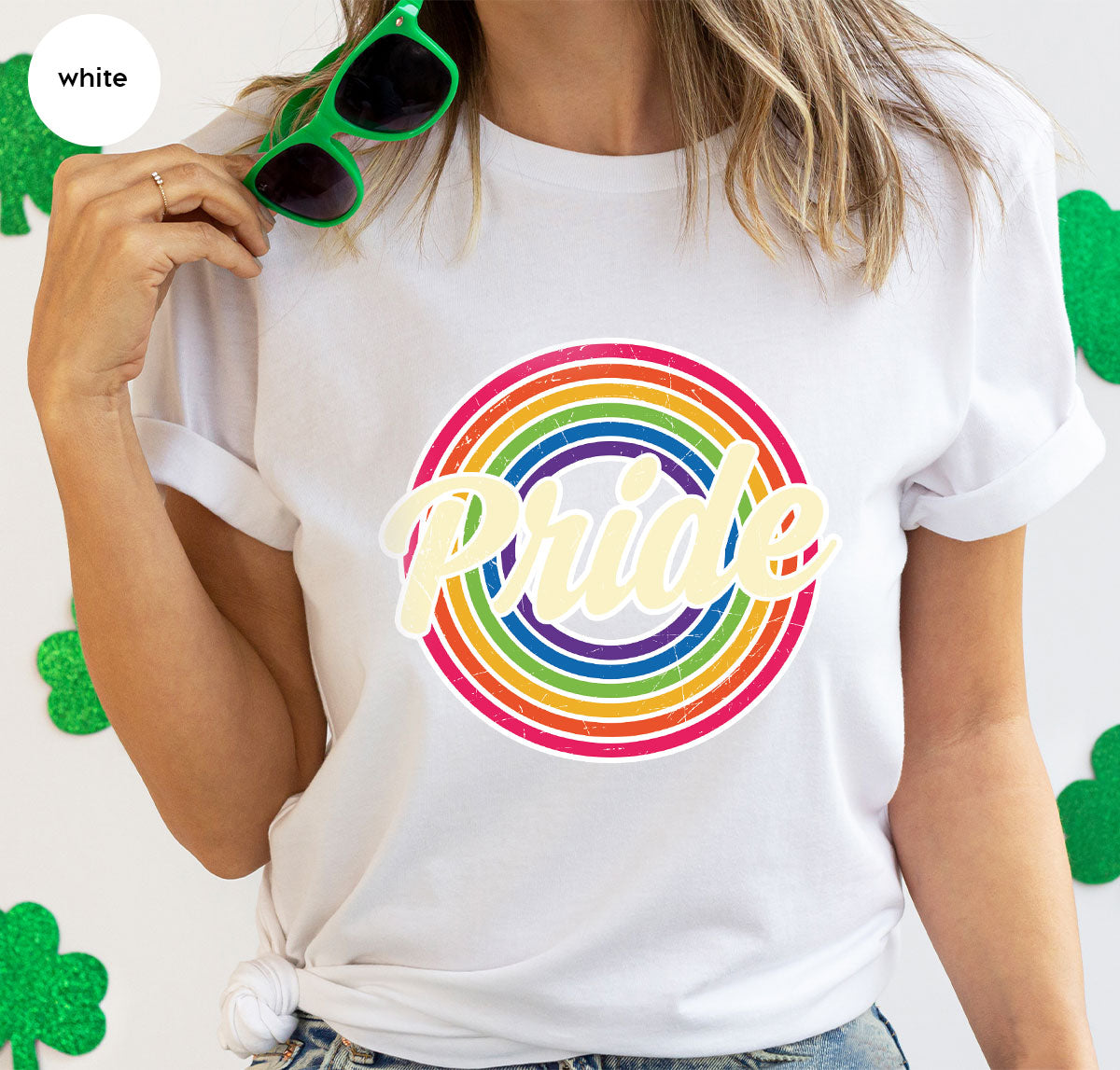 Pride Shirt, LGBT T-Shirt, Pride Tee, Rainbow Graphic Shirt