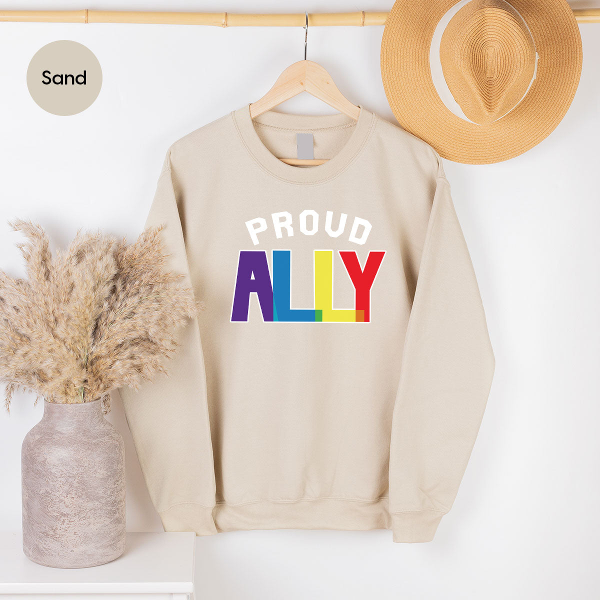 Proud Ally Shirt, LGBT Ally T-Shirt, LGBT Proud Tee