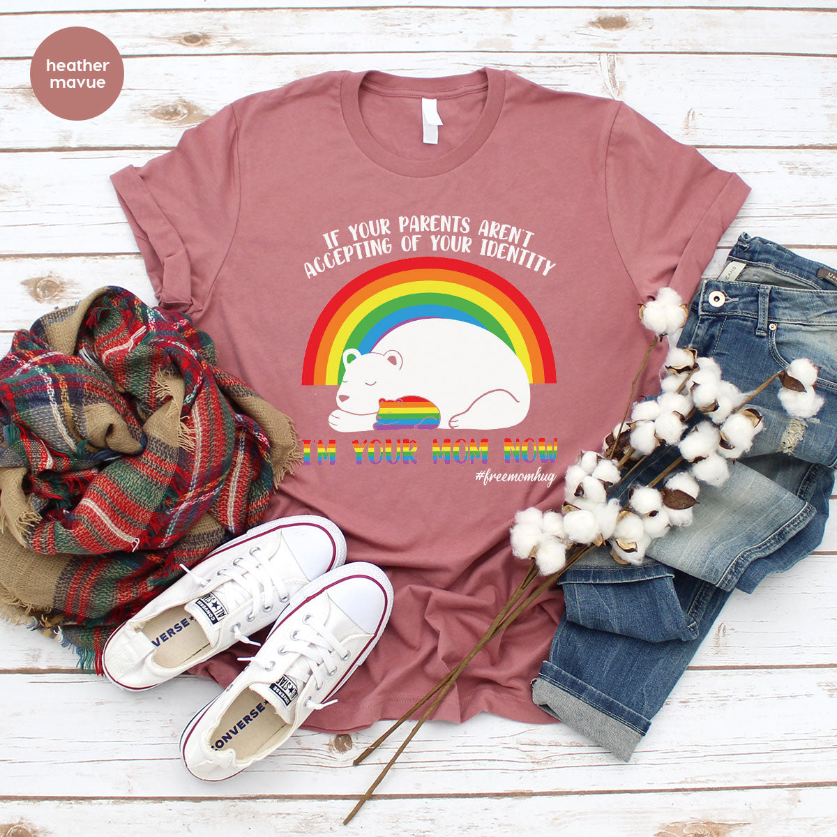 I'm Your Mom Now T-Shirt, Cute LGBT T-Shirt, LGBT Glory Tee