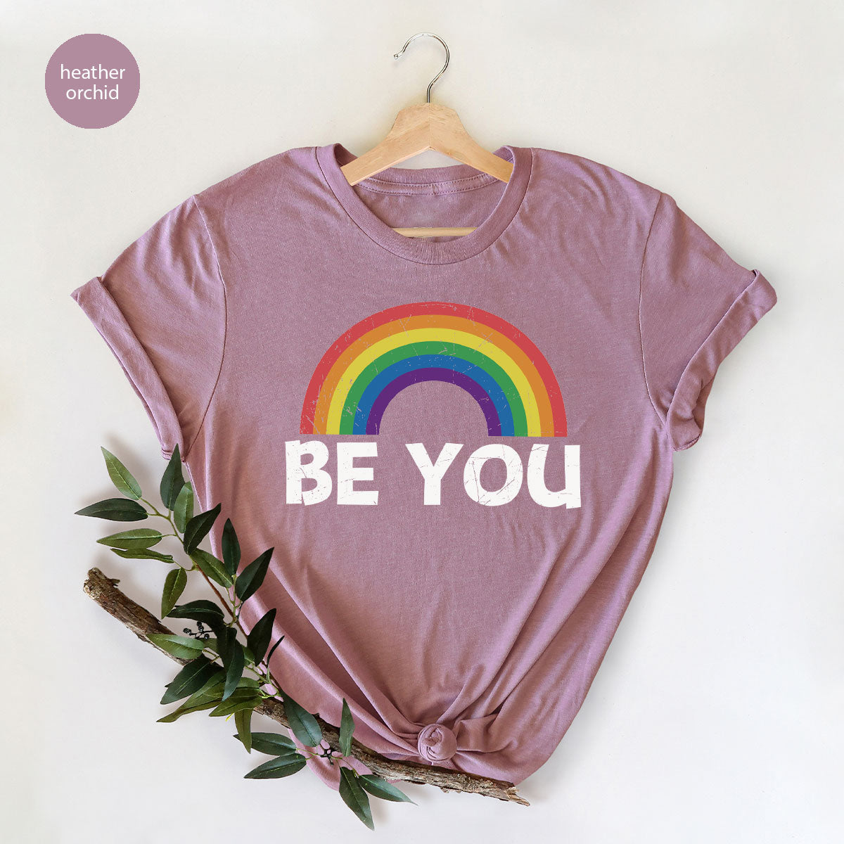 Rainbow T-Shirt, Be You Shirt, LGBT Pride Shirt, LGBT T-Shirt