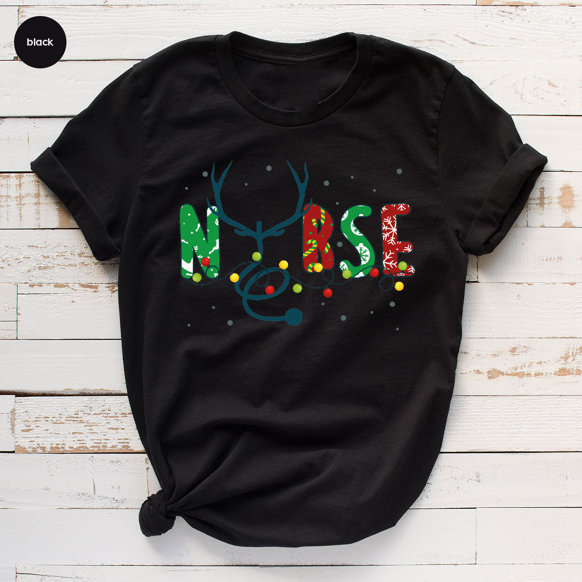 Christmas Nurse Shirt, Health Employee Christmas T-Shirt, Christmas Gift for Nurses