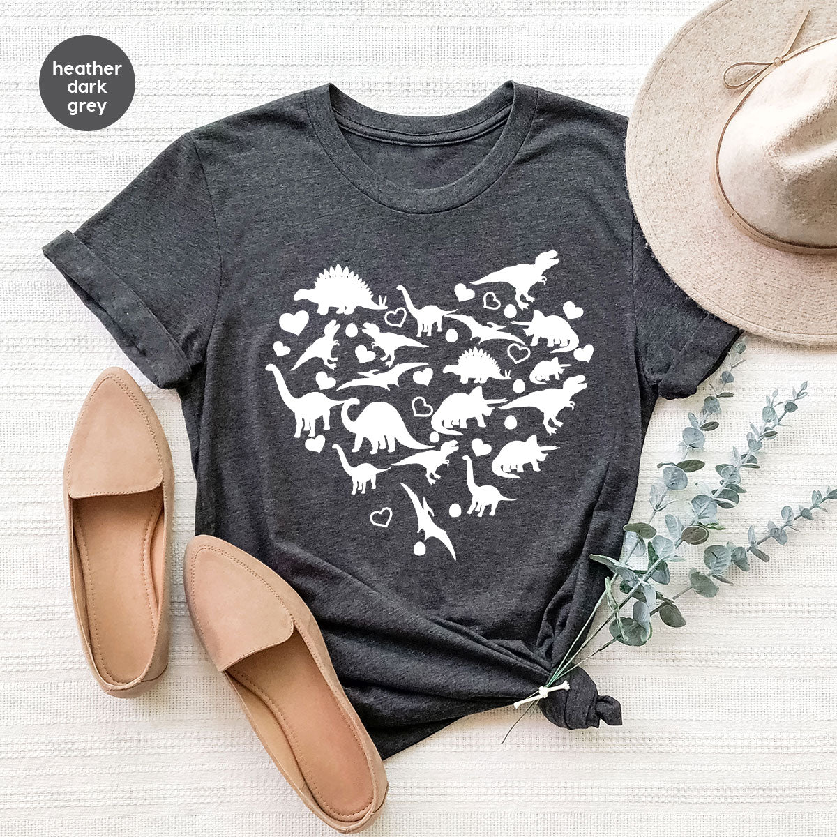 Dinosaur Shirt, Valentine Dinosaur T-Shirt, 2023 Valentine Gift