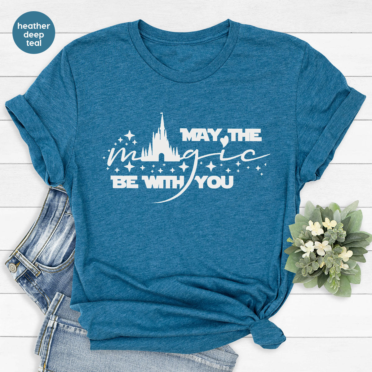 Disney Family Shirt, Disney Gift for Kids, Disney Castle Sweatshirt, Disney Birthday Gift for Her, Disney Shirt for Women