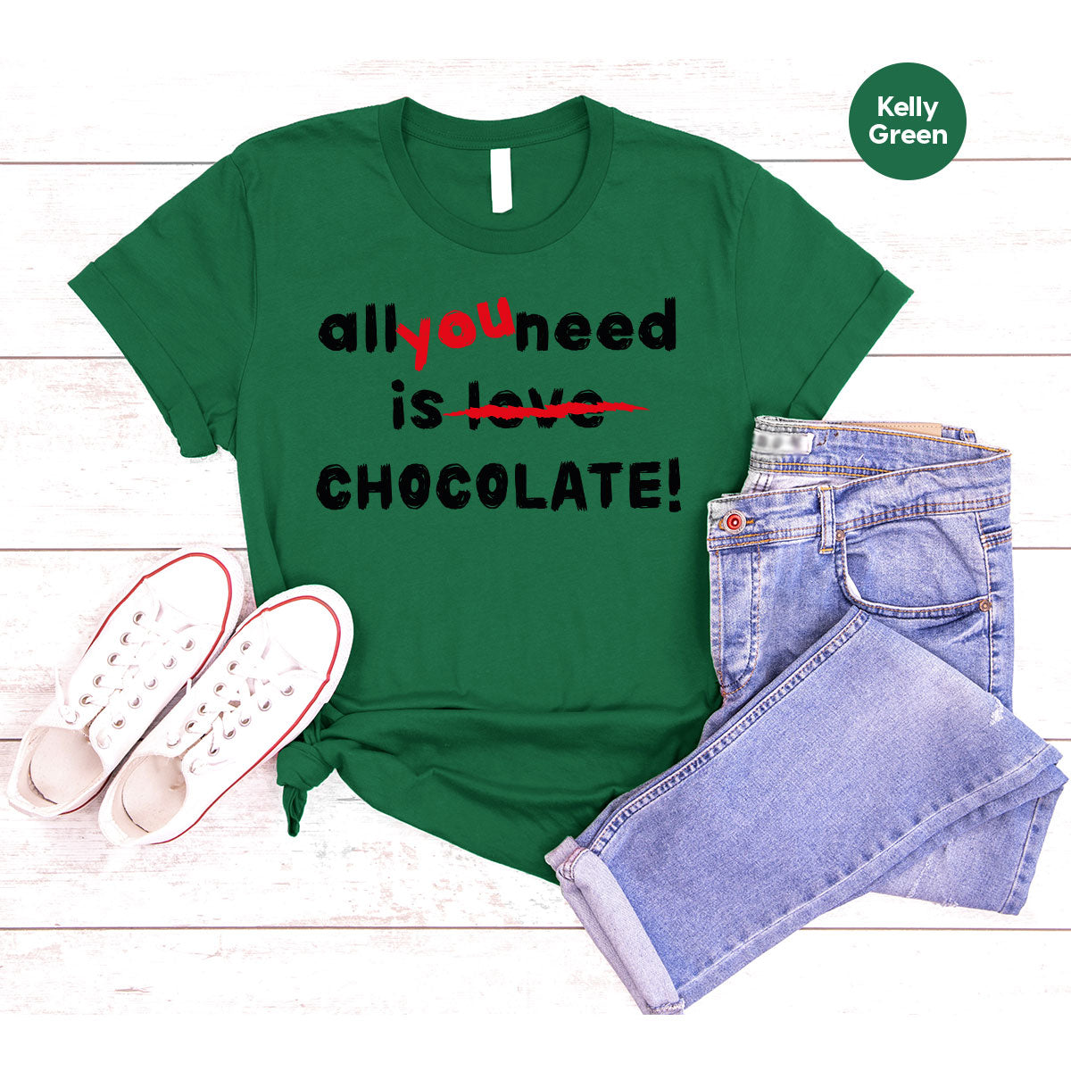 Anti Love Shirt, Chocolate T-Shirt, Anti Valentine's Day T-Shirt