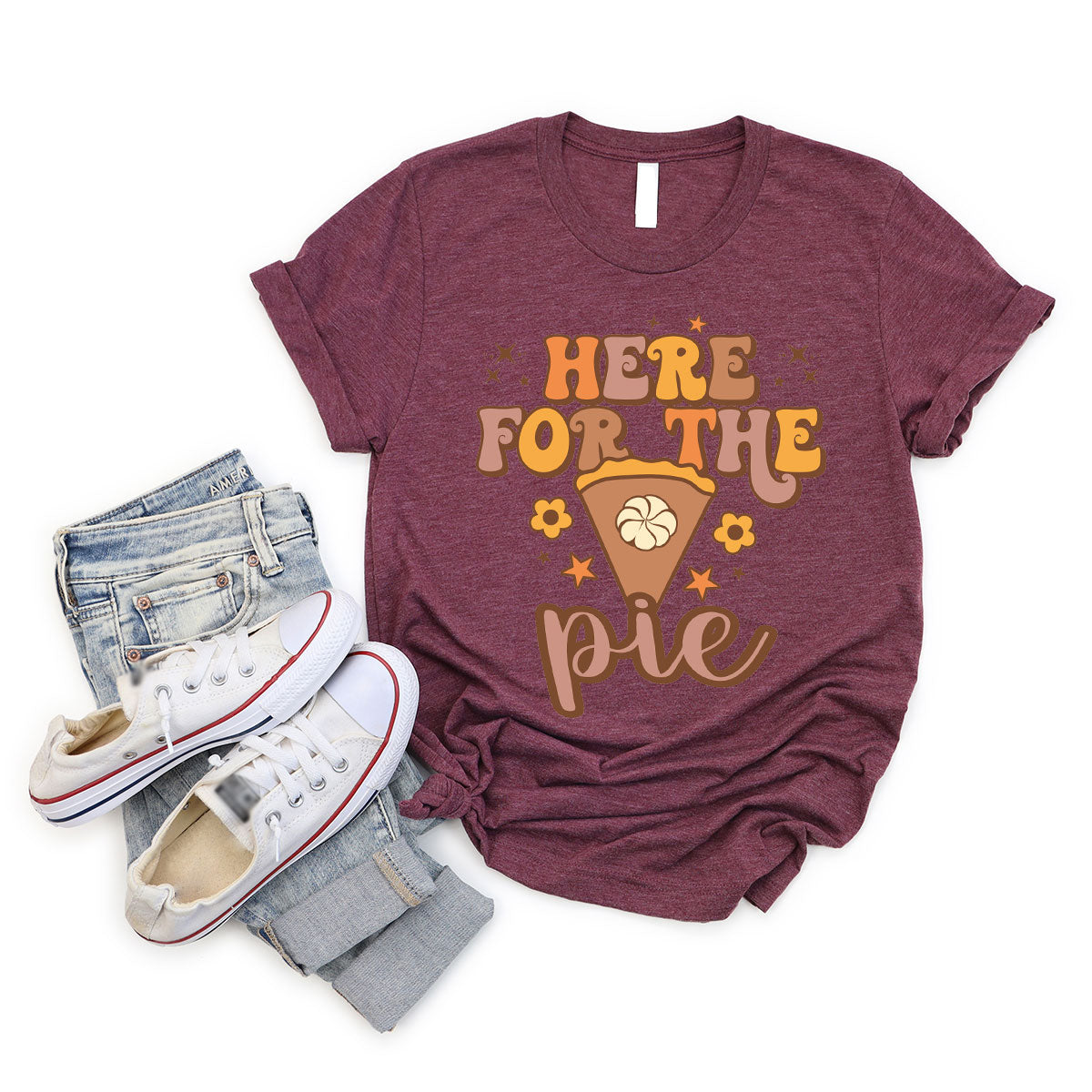 Thanksgiving Pie T-Shirt, Thanksgiving Gift For Family, Thanksgiving Desing Tee