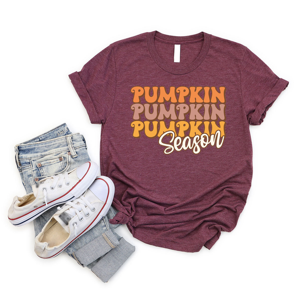 Fall Shirt, Fall Pumpkin Season Shirt, Thanksgiving 2022 T-Shirt, Cute Fall Graphic Tee