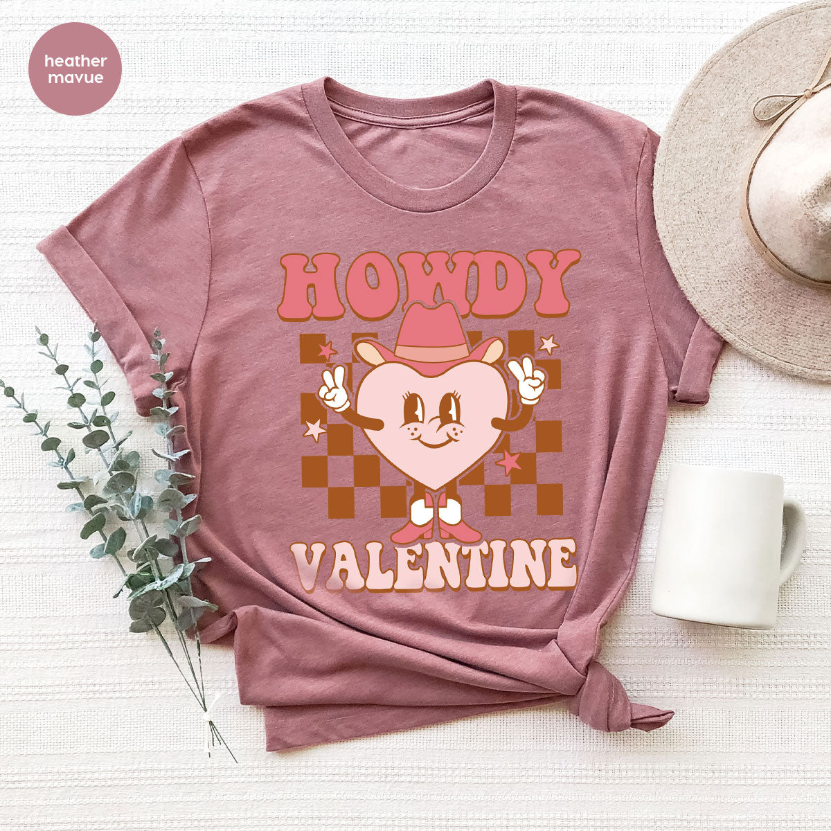 Howdy Valentine Shirt, 2023 Valentine's Day Shirt, Cute Feb 14 Tee