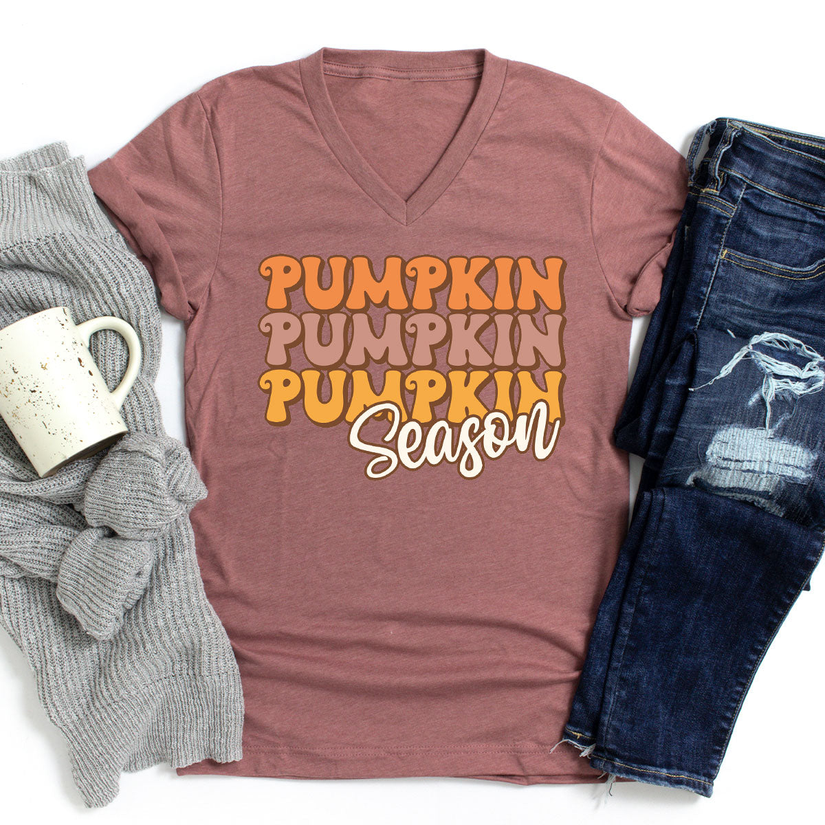 Fall Shirt, Fall Pumpkin Season Shirt, Thanksgiving 2022 T-Shirt, Cute Fall Graphic Tee