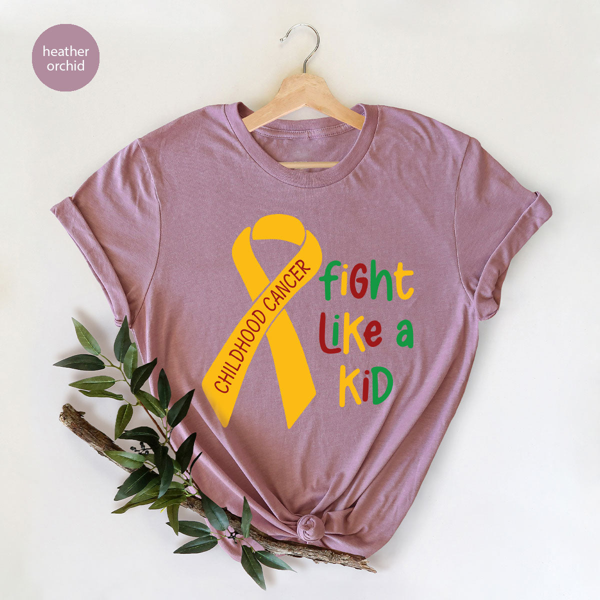 Fighting Like A Kid Shirt, Cancer Fight Shirt, Childhood Canver Fighter t-Shirt, Gift For Cancer Kids