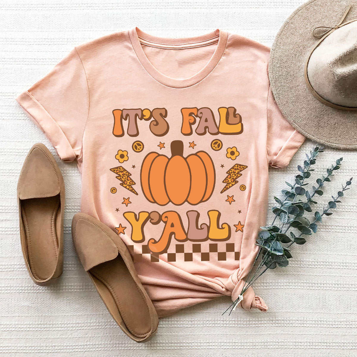 Halloween Fall Shirt, It's Y'Fall T-Shirt, Halloween Fall Hoodie, Long Sleeve and Short Sleeve Shirts