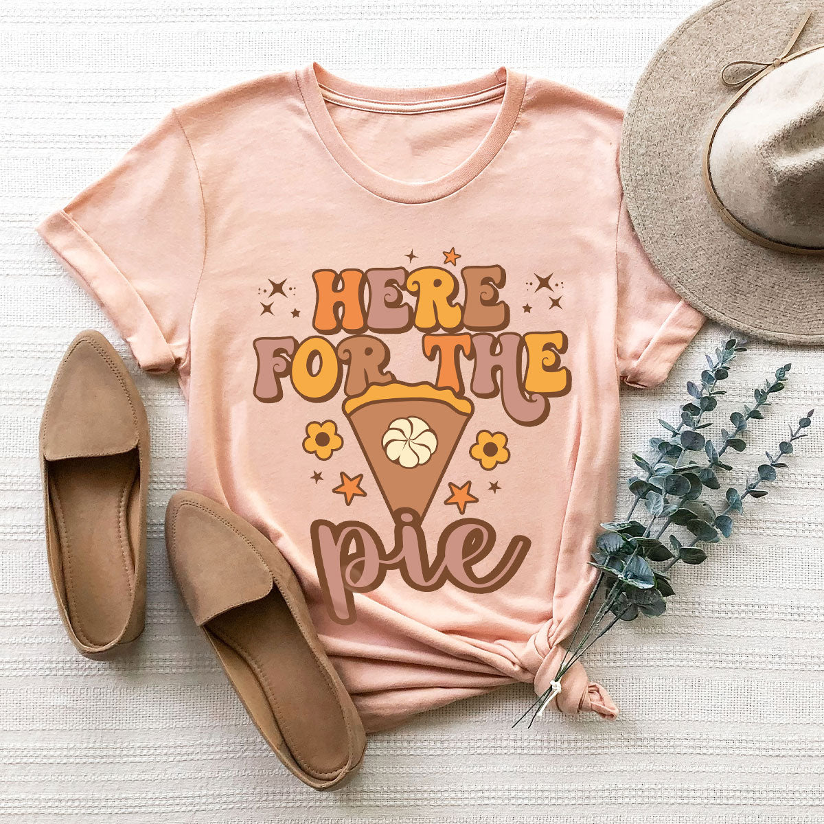 Thanksgiving Pie T-Shirt, Thanksgiving Gift For Family, Thanksgiving Desing Tee