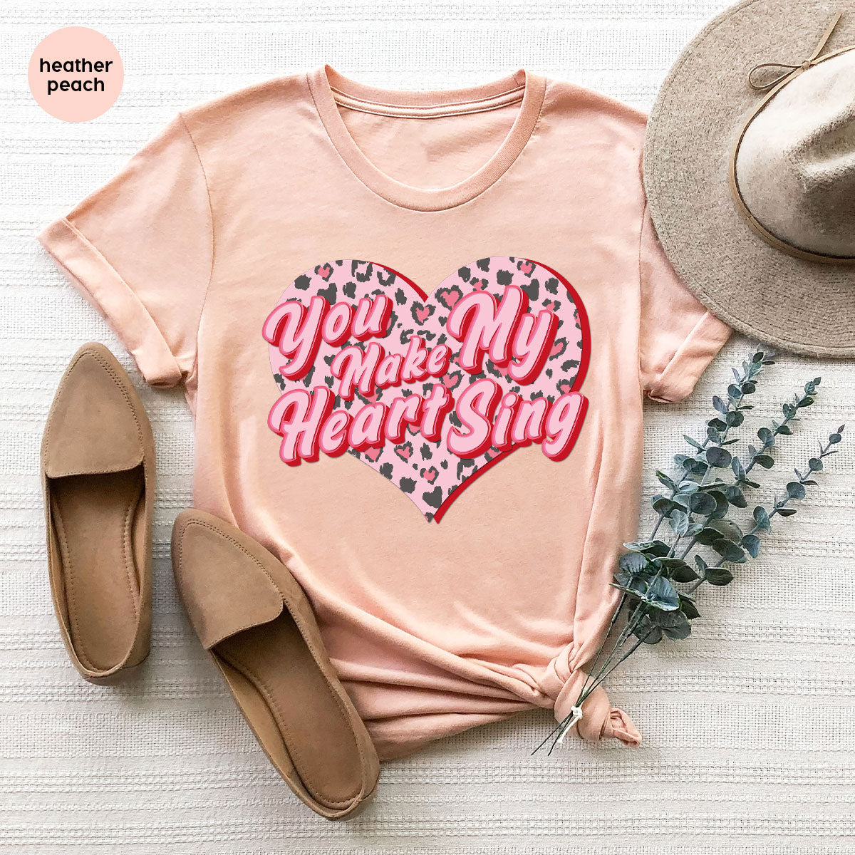 You Make My Heart Sing Shirt, Valentine's Day Romantic Gift