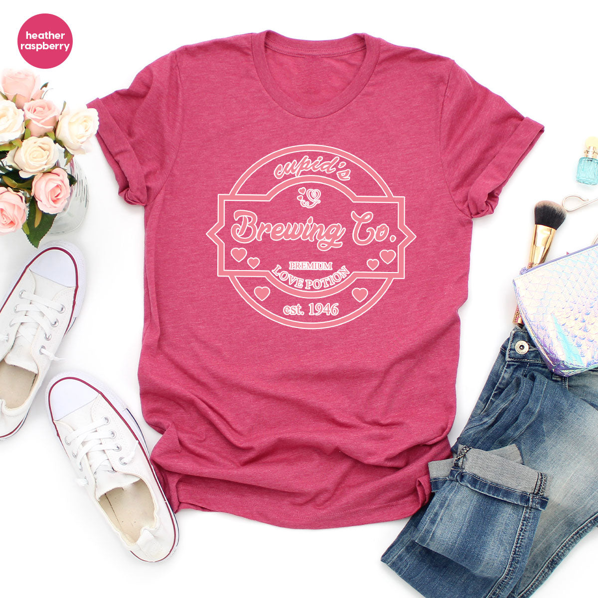 Valentine's Day Shirt, Love Poison T-Shirt, Brewing Co. Tee