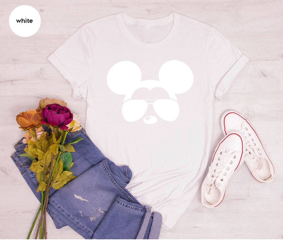 Disney Sweatshirt, Disney Mickey Graphic Tee for Kids, Disney Gift for Kids, Mickey Silhouette Unisex Shirt, Disney Family Shirt