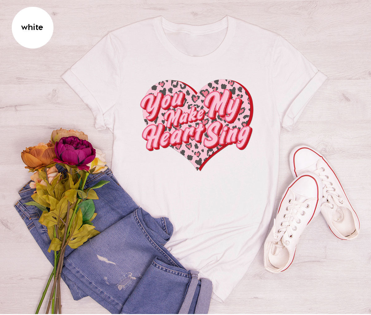 You Make My Heart Sing Shirt, Valentine's Day Romantic Gift