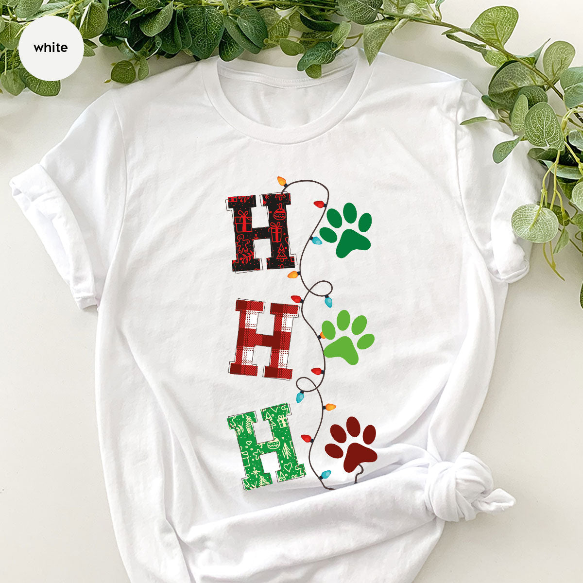 Christmas Cat Shirt, Santa Clause T-Shirt For Cat Mom, Pet Owner Christmas Tee, Dog Christmas Gift