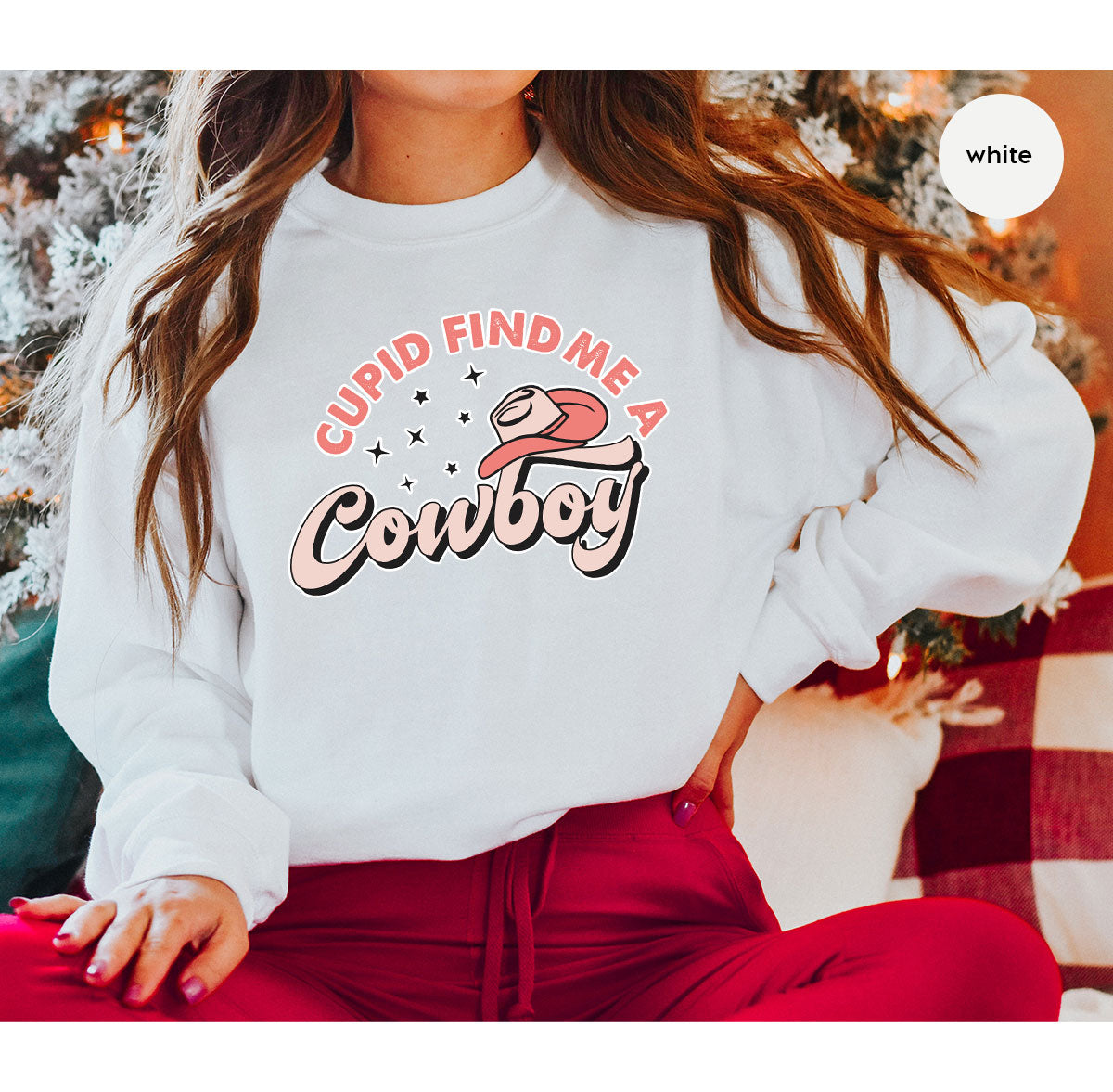 Cupid Find Me A Cowboy Shirt, Valentine Day Shirt, Cowboy Love T-Shirt