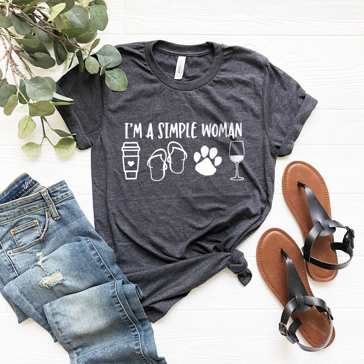 I'm A Simple Woman Coffee Dog And Milwaukee Brewers Shirt, hoodie