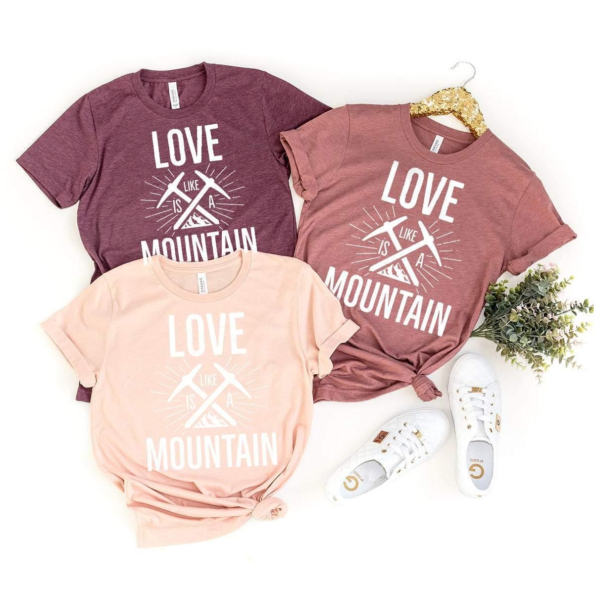 Mountain Lover T-Shirt, Hiking Shirt, Climbing Shirt, Camper Shirt, Wanderlust Shirt