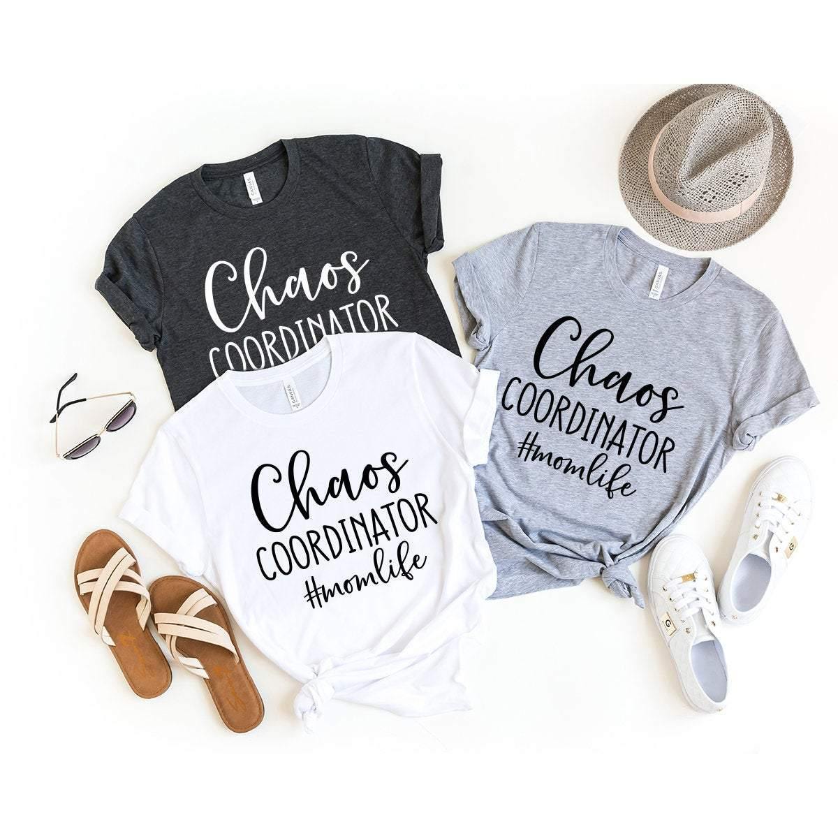 Mother's Day Funny Gift Ideas Apparel Chaos Coordinator Funny Mom Sayings  Phrases And Quotes T S Youth T-Shirt