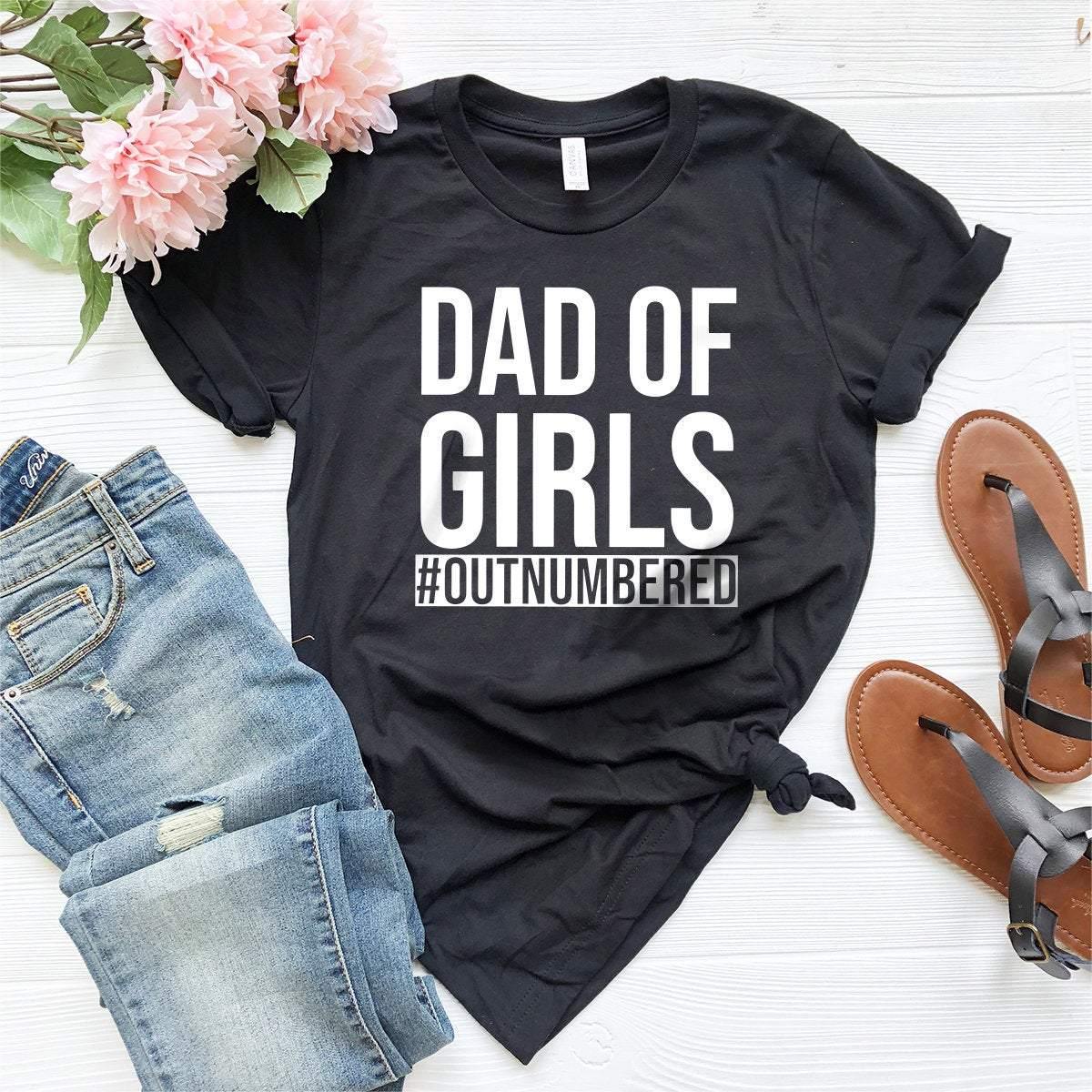 Girl Dad Daddy and Daughter Shirts Father's Day 