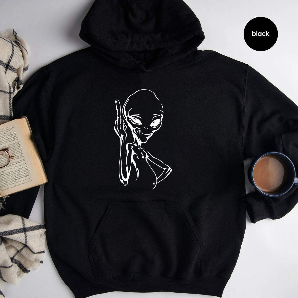 Alien online & UFO Hoodie - Vibe, Mood, Trendy.