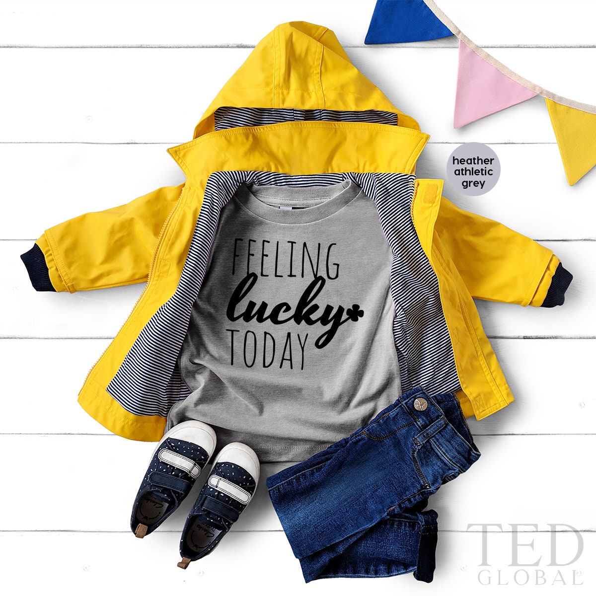 Irish Lucky Shirt, Feeling Lucky Today Shirt, St Patricks Day Shirt, St. Patricks Gift, Lucky Clover Tee, Shamrock  Tee, Family Matching Tee - Fastdeliverytees.com