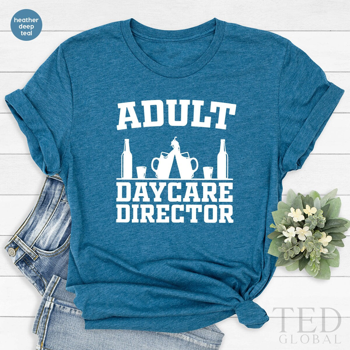 Funny Bartender TShirt, Alcohol Lover T Shirt, Barmen Gifts, Bartending Drinking Shirt, Day  Drink T Shirt, Adult Daycare Director Tees - Fastdeliverytees.com