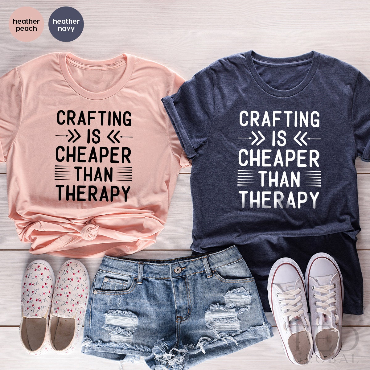 Crafting Gifts For Women Craft Shirts Crafting is my Therapy Art
