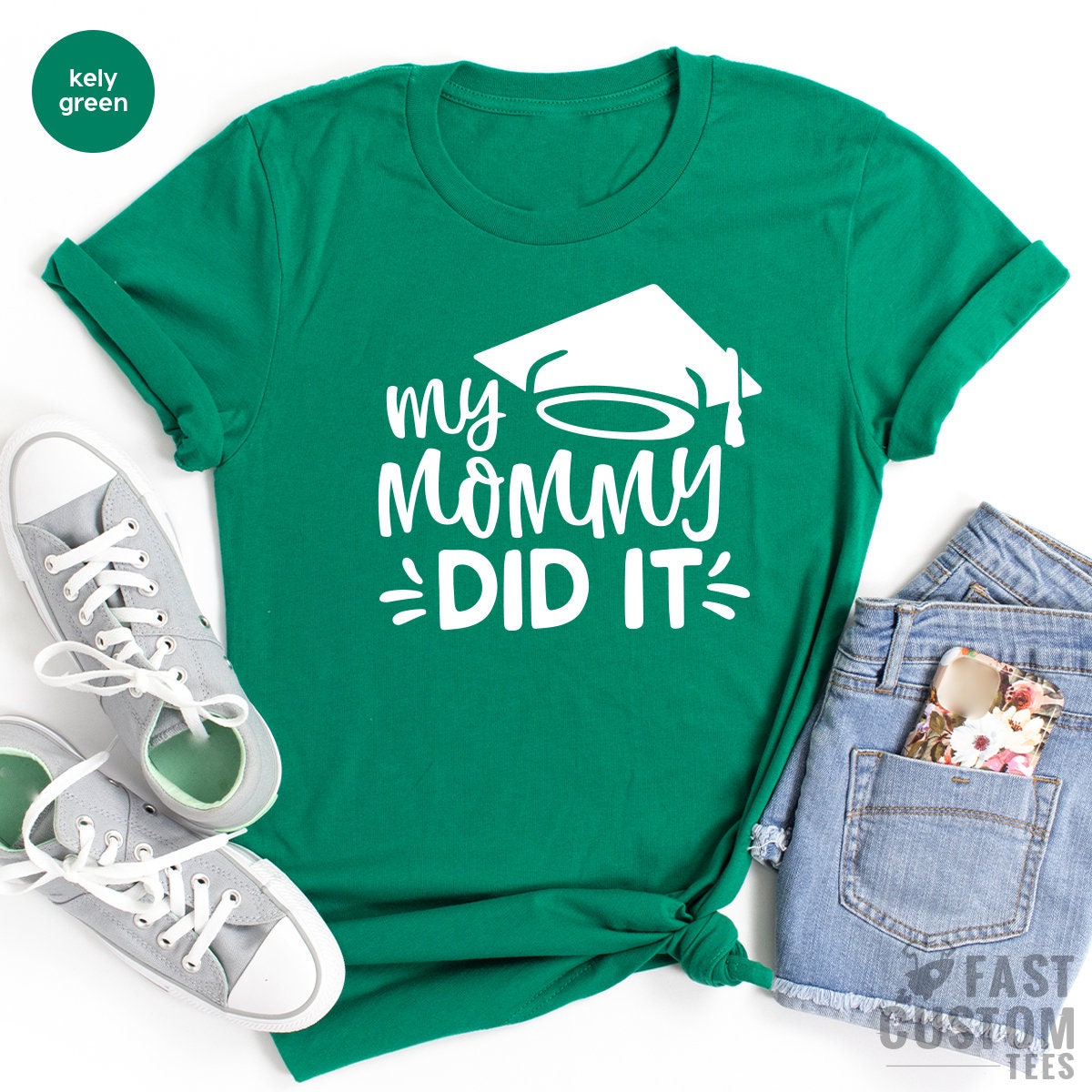 My Mommy Did It and She Did It for Me Shirt Graduation Graduate Graduating  Mom College High School t-shirt One Piece Bodysuit Girl -  Canada