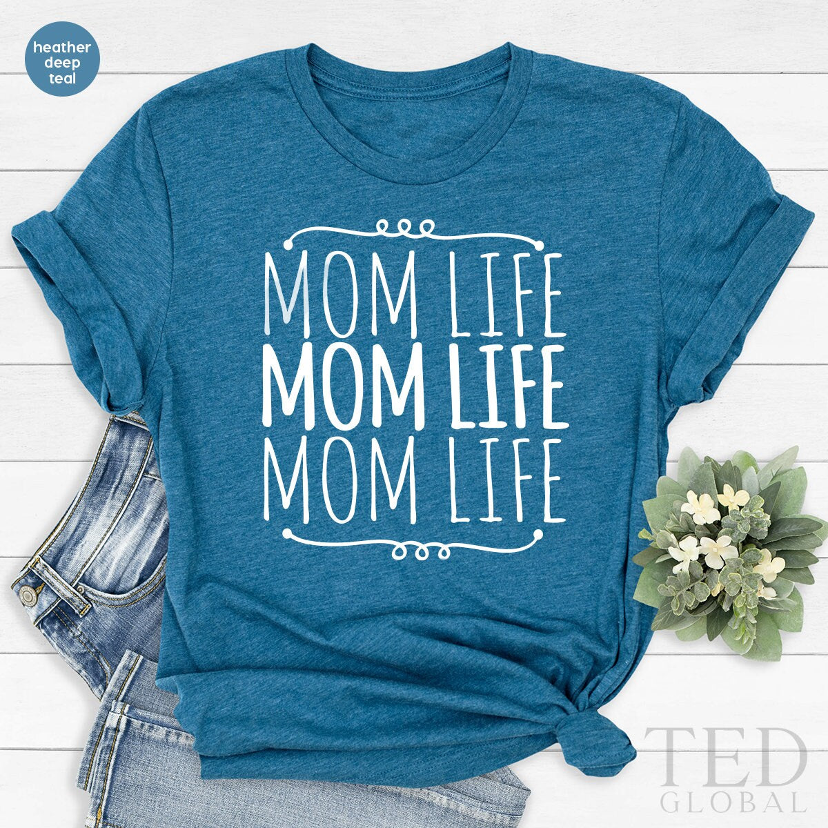 Mom Life TShirt, New Mama T-Shirt, Mothers Day Shirt, Best Mom Tee, Gift For Grandma, Shirt For Mother, Mom To Be Shirt, Oversized Shirt - Fastdeliverytees.com