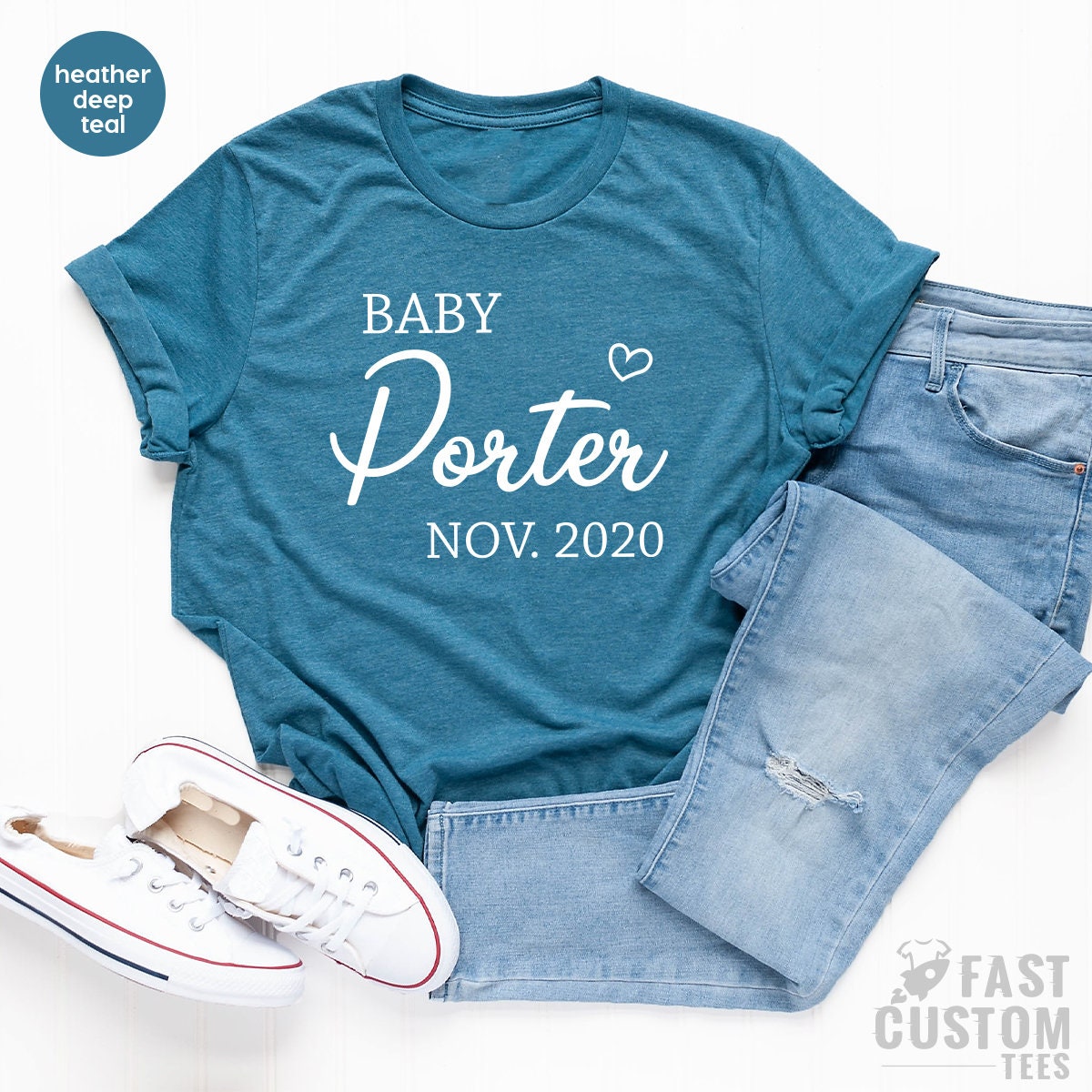 Custom Baby Shirt, New Baby TShirt, Baby Announcement, New Born Gift, Personalized Bodysuit, Baby Girl Shirts, Baby Bodysuit, New Mama Shirt - Fastdeliverytees.com