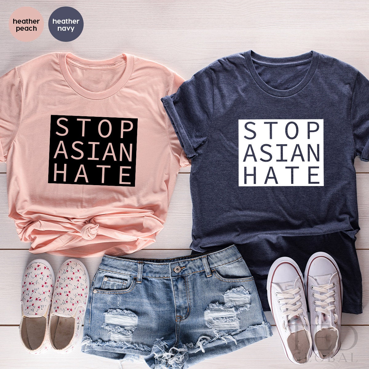 Stop Asian Hate Shirt, Stop AAPI  Hate Shirt, Asian American Solidarity Tee, Asian Discrimination Shirt, End Hate Shirt, Stop Racism TShirt - Fastdeliverytees.com