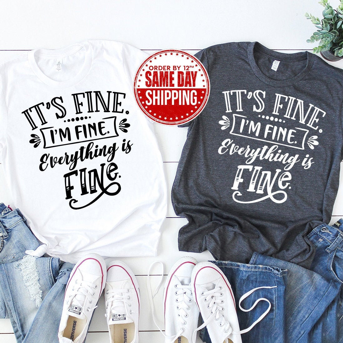 Funny Anxiety Shirt, Introvert Shirt, Mental Health TShirt, I Am Fine Everything Is Fine T Shirt, Funny Saying T-Shirt, Sarcastic Tees - Fastdeliverytees.com