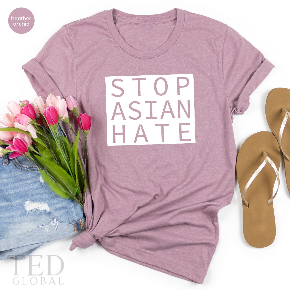 Stop Asian Hate Shirt, Stop AAPI  Hate Shirt, Asian American Solidarity Tee, Asian Discrimination Shirt, End Hate Shirt, Stop Racism TShirt - Fastdeliverytees.com