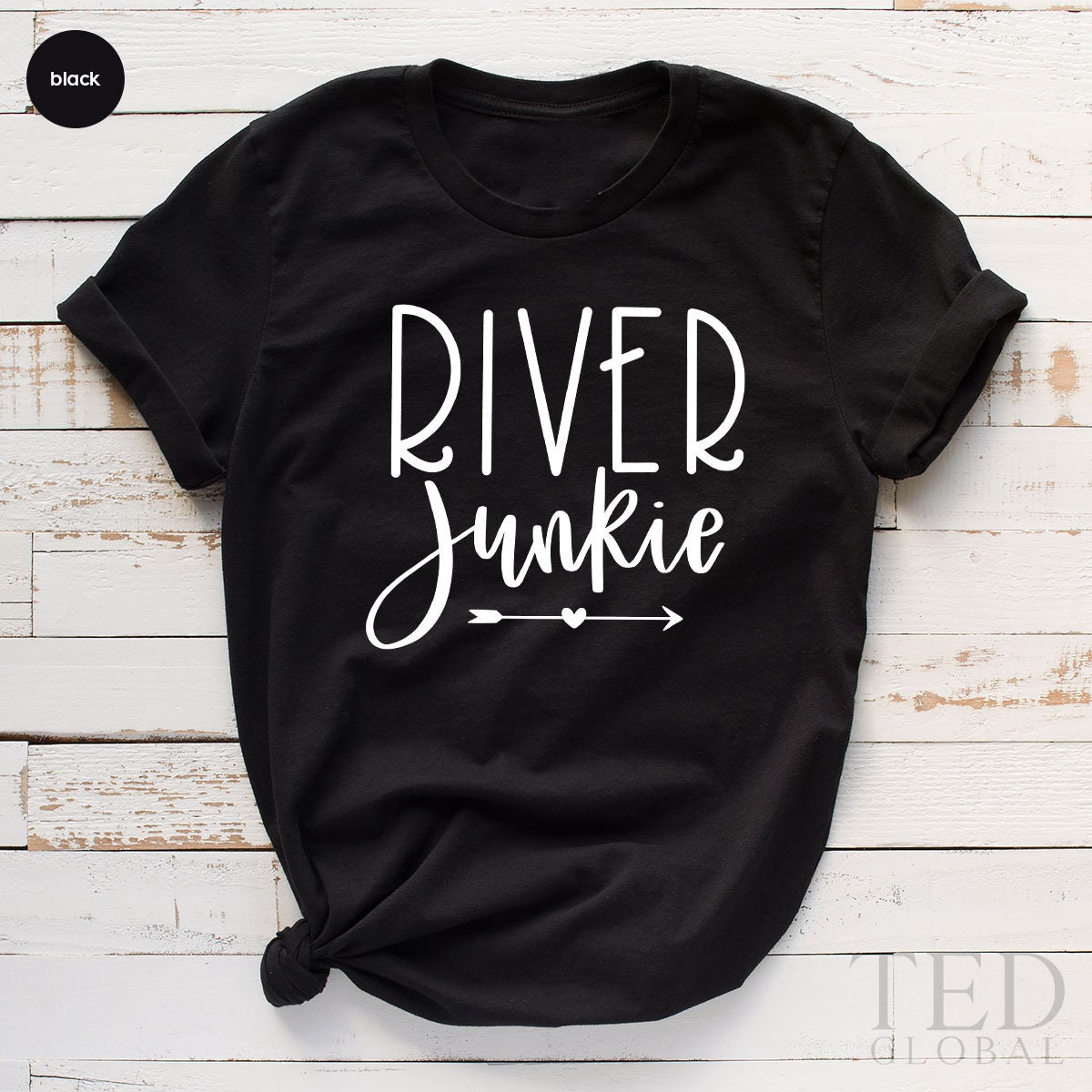 River TShirt, Rafting T Shirt, Gift For River Lover, River Junkie Shirt, Summer Vacation Shirt, River Time, Summer Tee, Boating Life Shirt - Fastdeliverytees.com