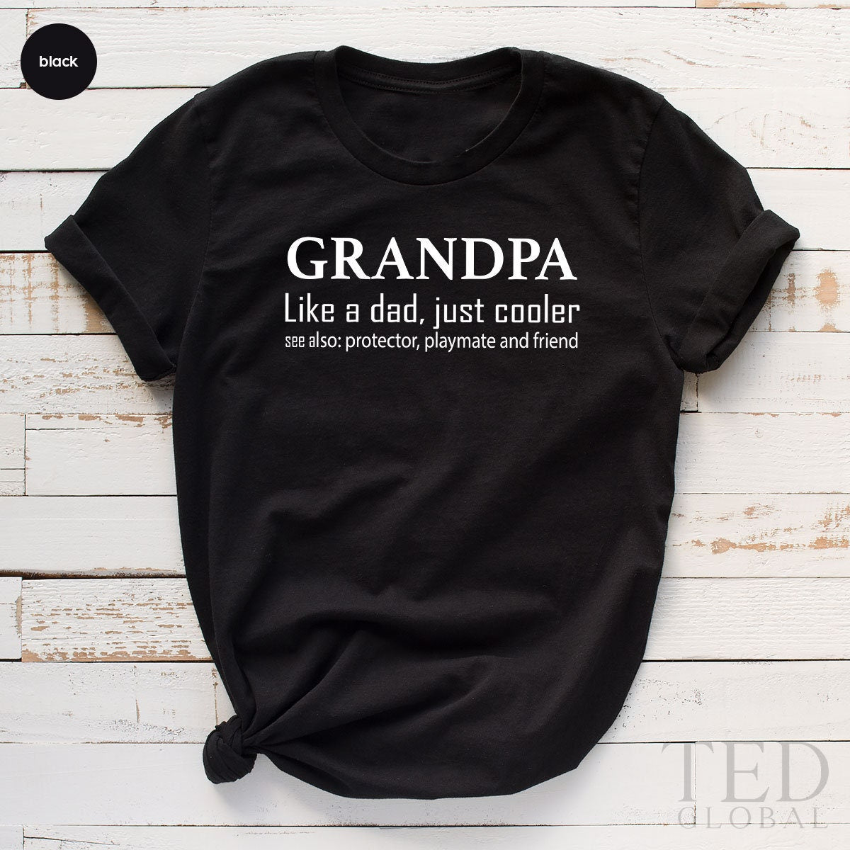 Grandpa Shirt, Like Dad Just Cooler Shirt, Grandpa Fathers Day Gift, Grandad Shirt, Papa Shirts, Funny Grandpa Shirt, Grandpa Gifts - Fastdeliverytees.com