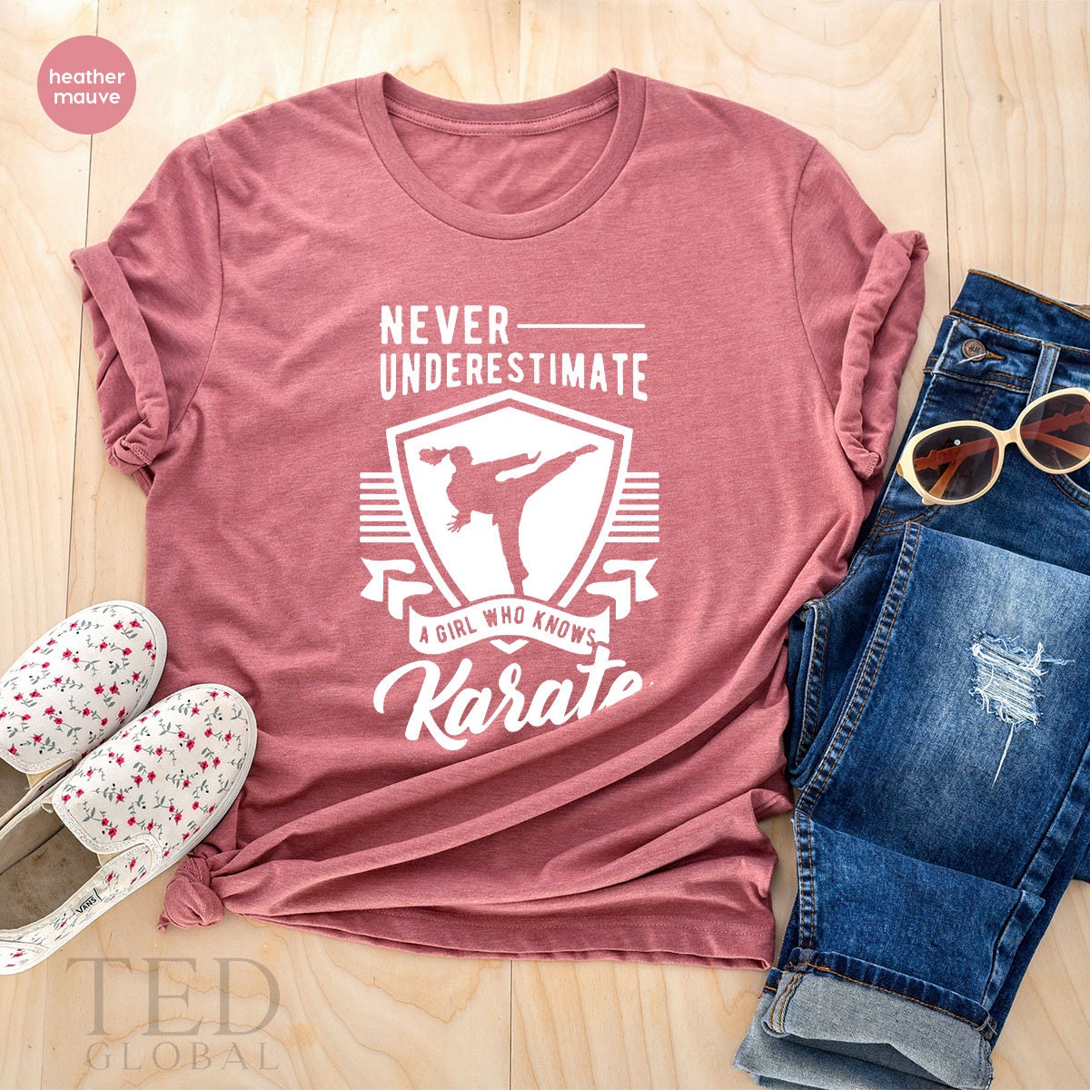 Girls Karate Shirt, Karate Mom Shirts, Martial Arts Shirt, Karate Student Daughter Gift, Birthday Gift, Blackbelt Gift, Karate Lover Gift - Fastdeliverytees.com