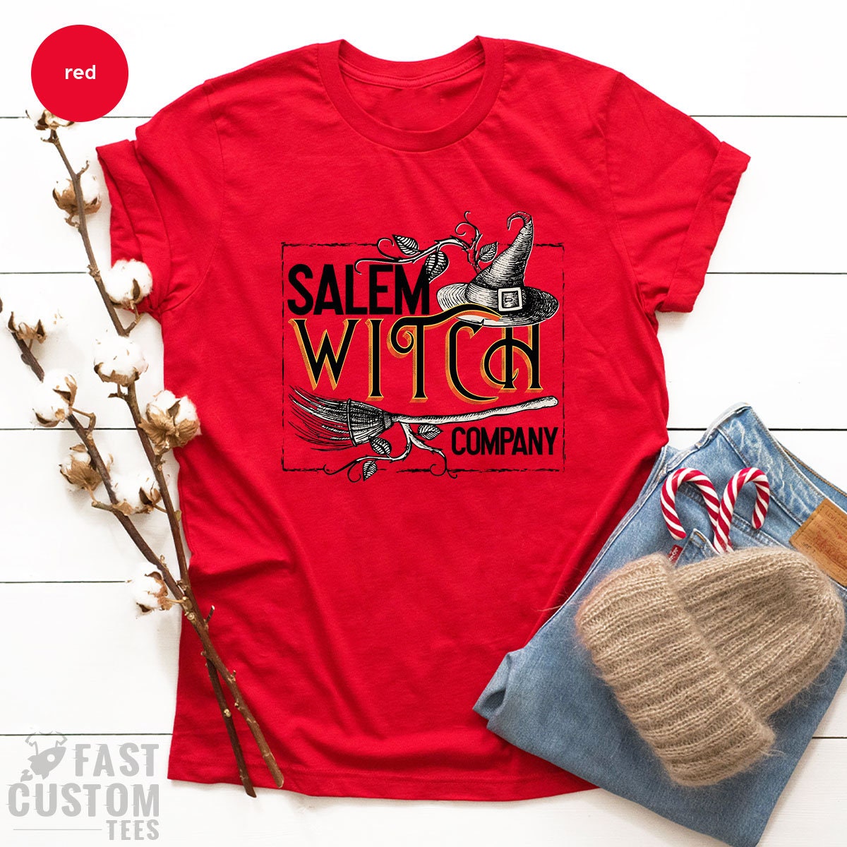 Salem Witch Shirt, Halloween Shirt, Funny Witchy T Shirt, Fall Shirts For Women, Witch Sisters Gift, Halloween Party TShirt, Autumn T-Shirt - Fastdeliverytees.com