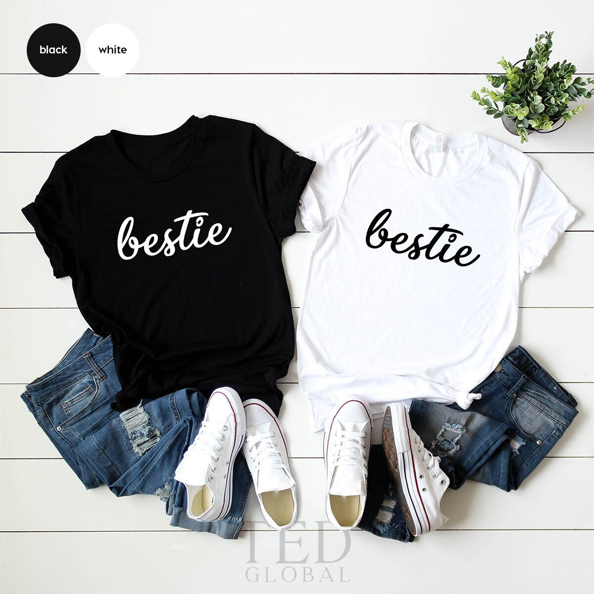 Bestie Shirt, Best Friends TShirt, Gift For Best Friend, Funny Bestie Shirt, Sister T Shirt, Matching Shirt, Besties Matching Shirt - Fastdeliverytees.com