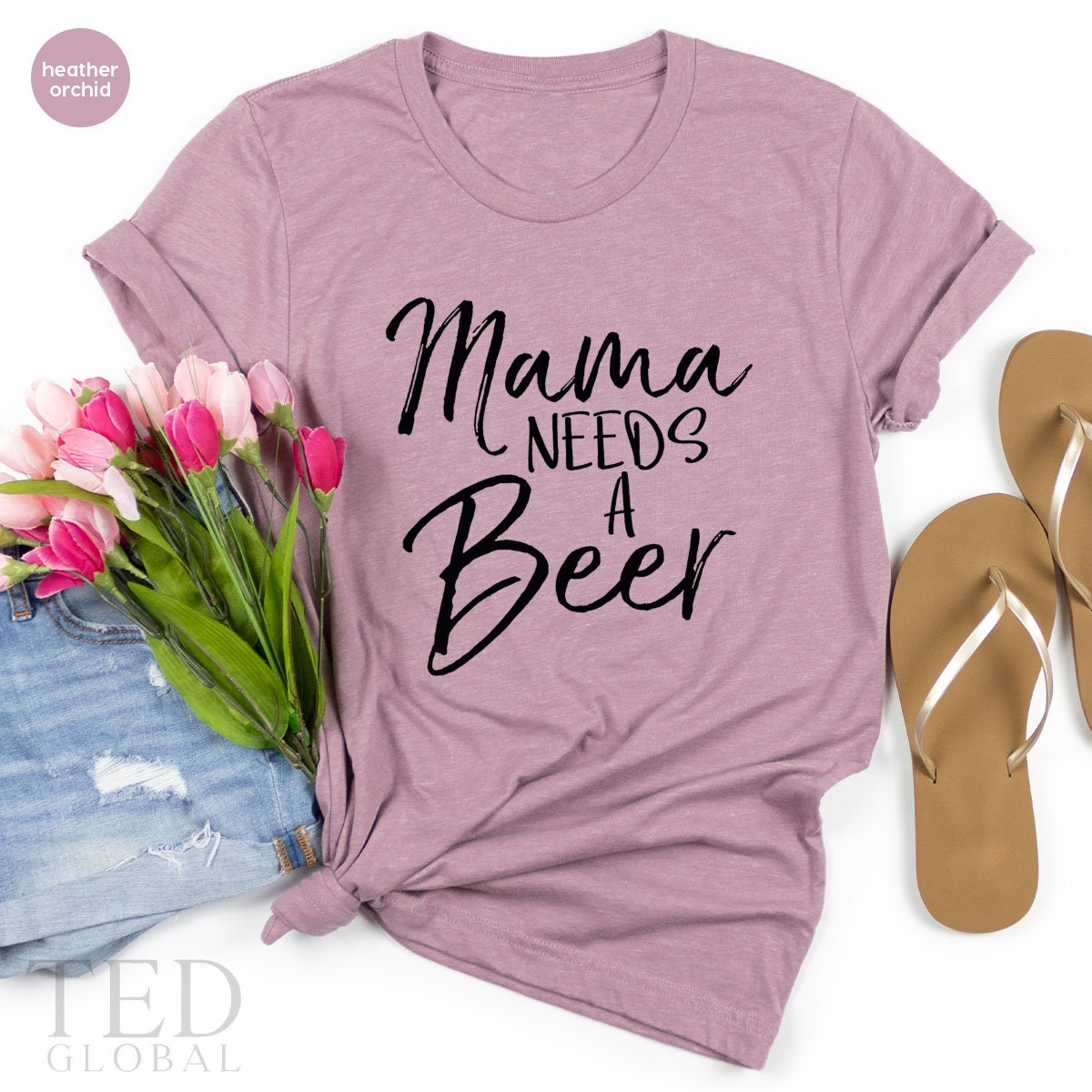 mama needs a beer t shirt