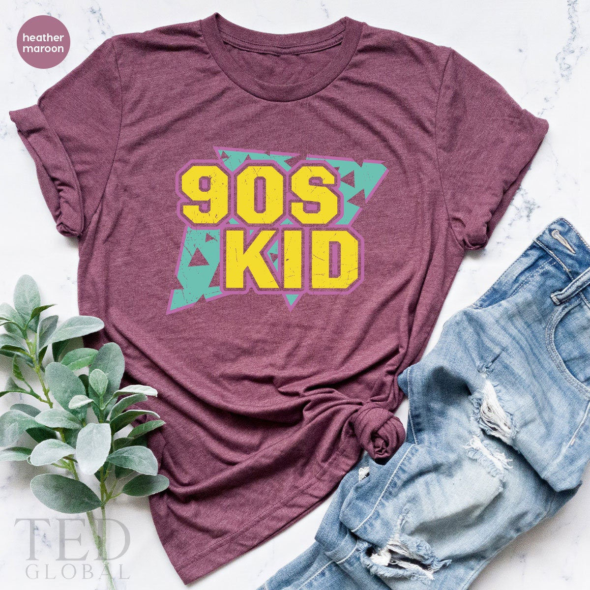 Cute I Love 90's Kids T-Shirt, Vintage 90's Kids T Shirt, Funny 90's Tee, Historical Shirts, Women Shirt, Cute 90s Shirt, 90's Birthday Gift