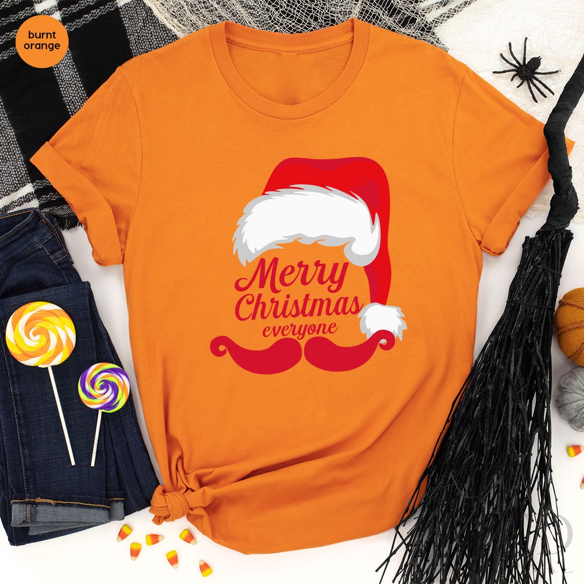 Cute Merry Noel Everyone T-Shirt, Santa Hat Family T Shirt, Christmas Holiday Shirts, Funny Santa Claus Shirt, Gift For Christmas - Fastdeliverytees.com